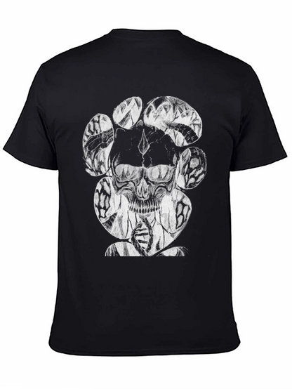 Skull & DNA Graphic Black T-Shirt