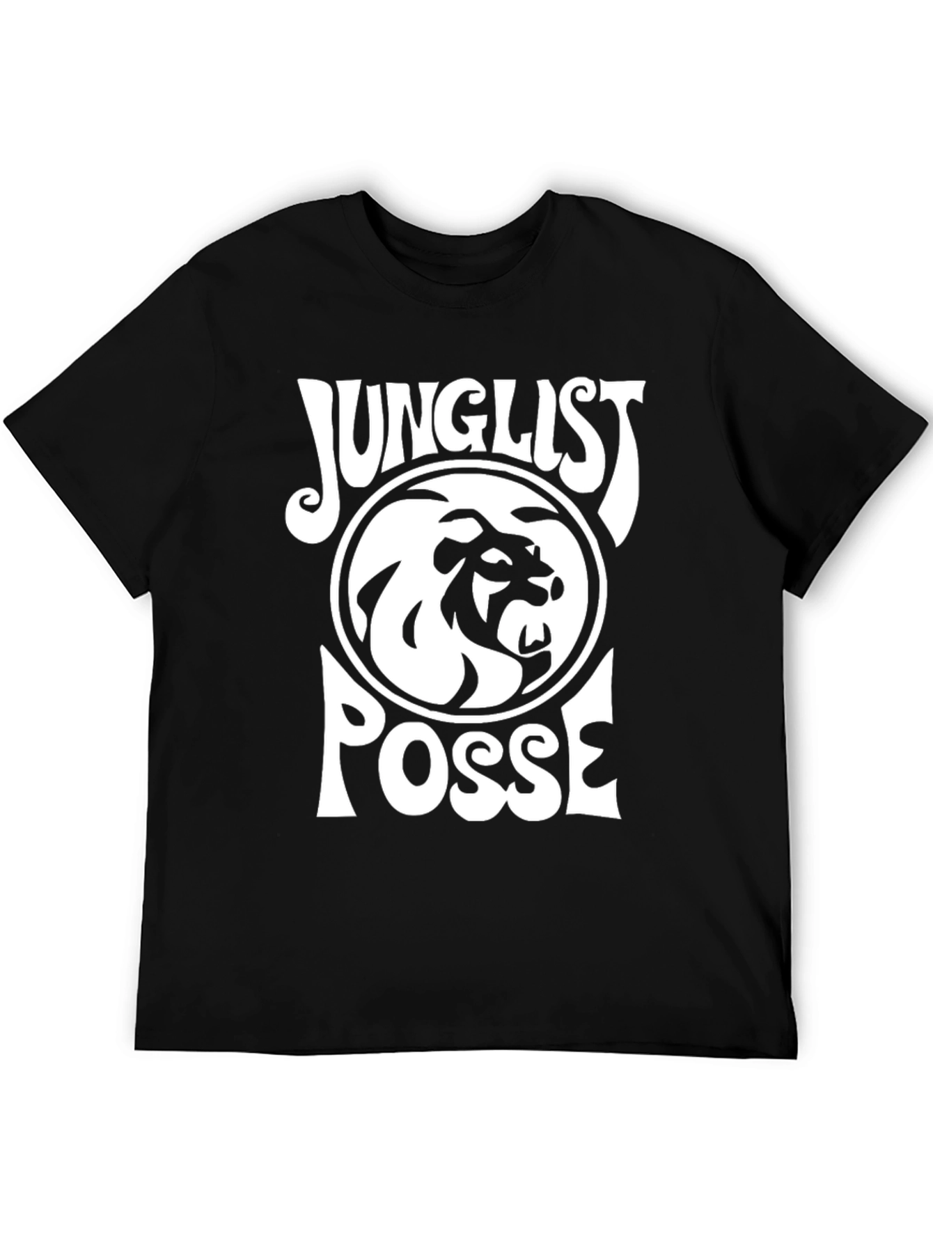 Junglist Posse Graphic Tee - Black