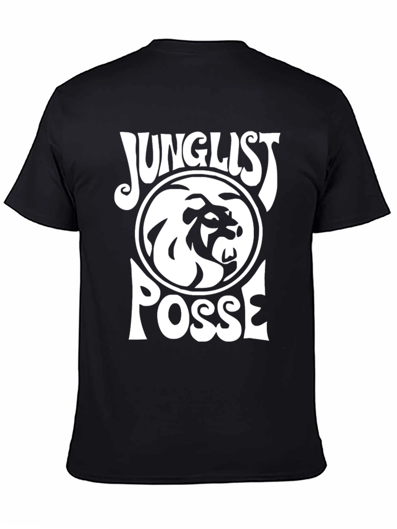 Junglist Posse Graphic Tee - Black