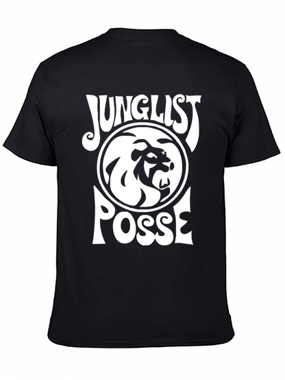Junglist Posse Graphic Tee - Black
