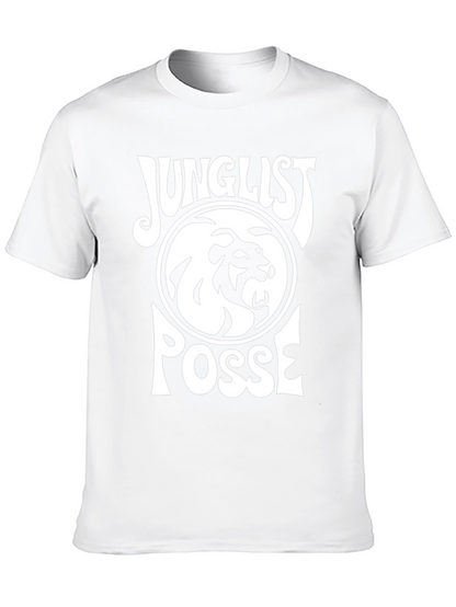 Junglist Posse Graphic Tee - Black