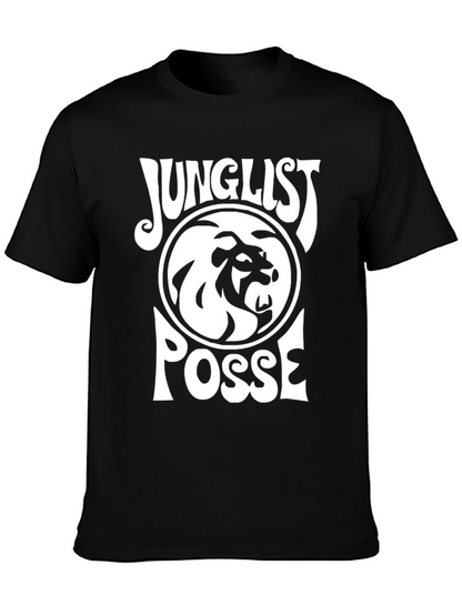 Junglist Posse Graphic Tee - Black
