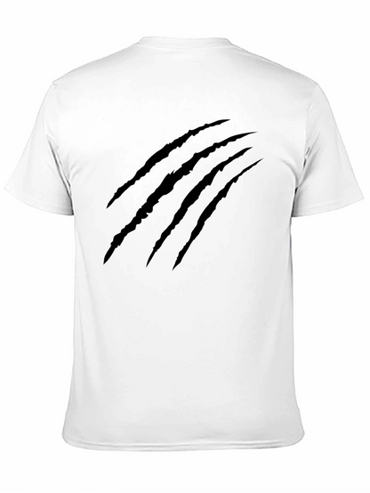 Claw Mark Graphic Tee - Mens Black T-Shirt