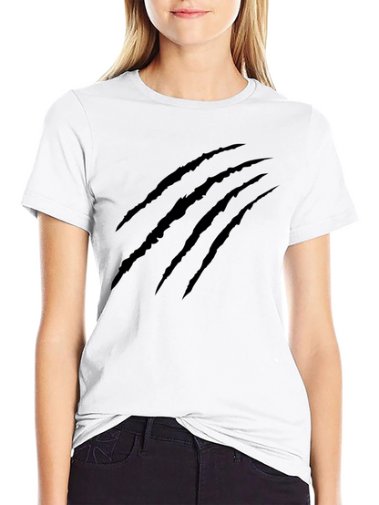 Claw Mark Graphic Tee - Mens Black T-Shirt