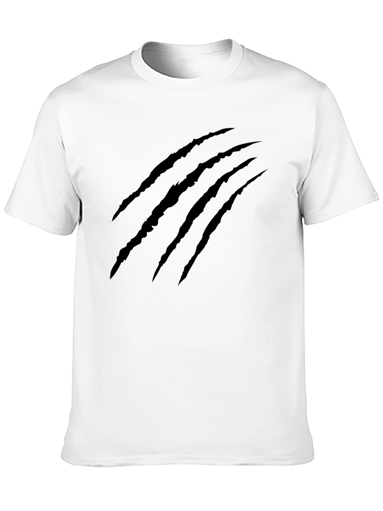 Claw Mark Graphic Tee - Mens Black T-Shirt