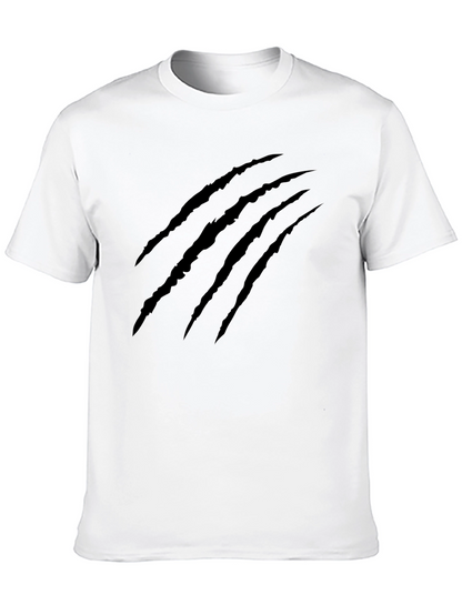 Claw Mark Graphic Tee - Mens Black T-Shirt
