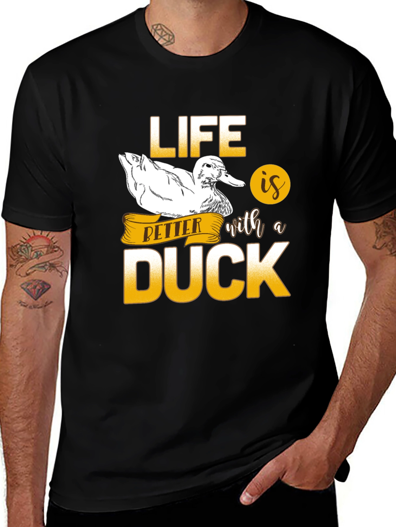 Life is Better with a Duck T-Shirt