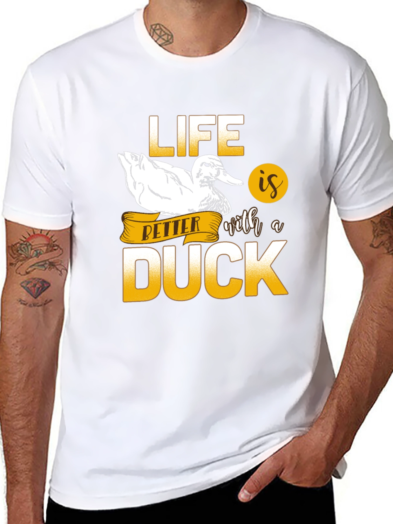 Life is Better with a Duck T-Shirt