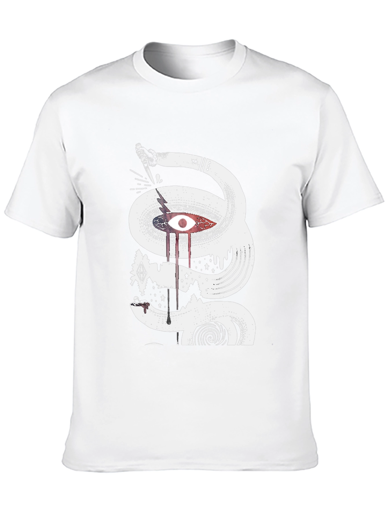 Eye & Serpent Graphic T-Shirt