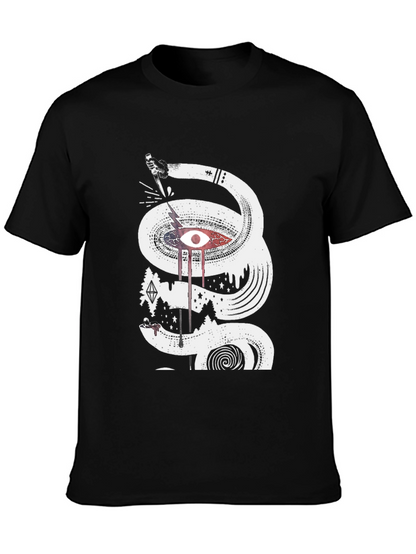 Eye & Serpent Graphic T-Shirt