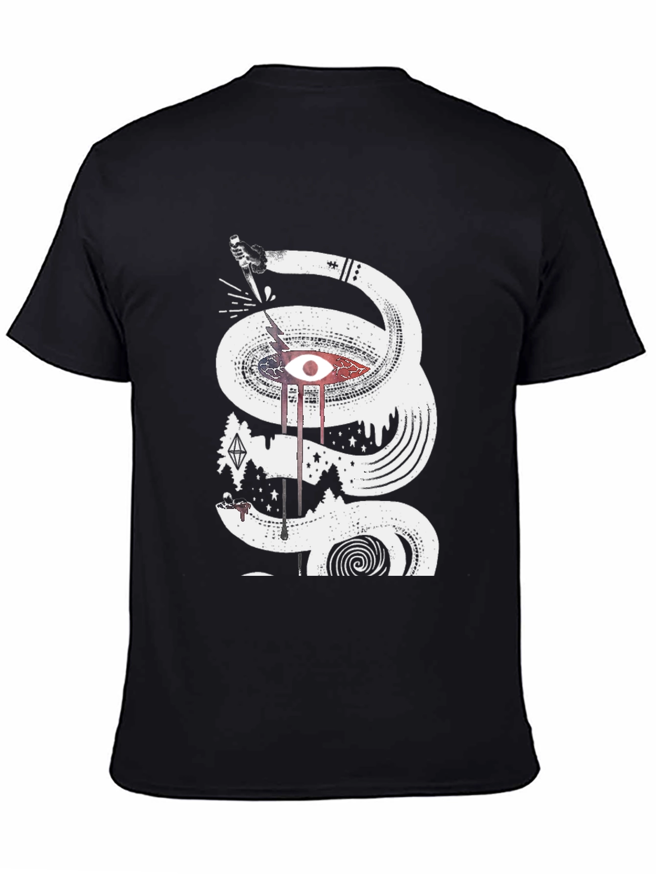 Eye & Serpent Graphic T-Shirt