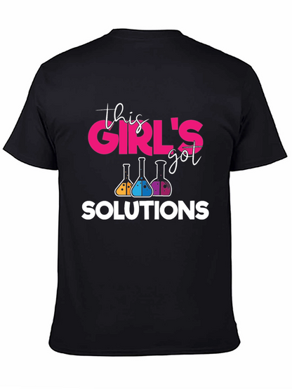 Girls Got Solutions Science T-Shirt