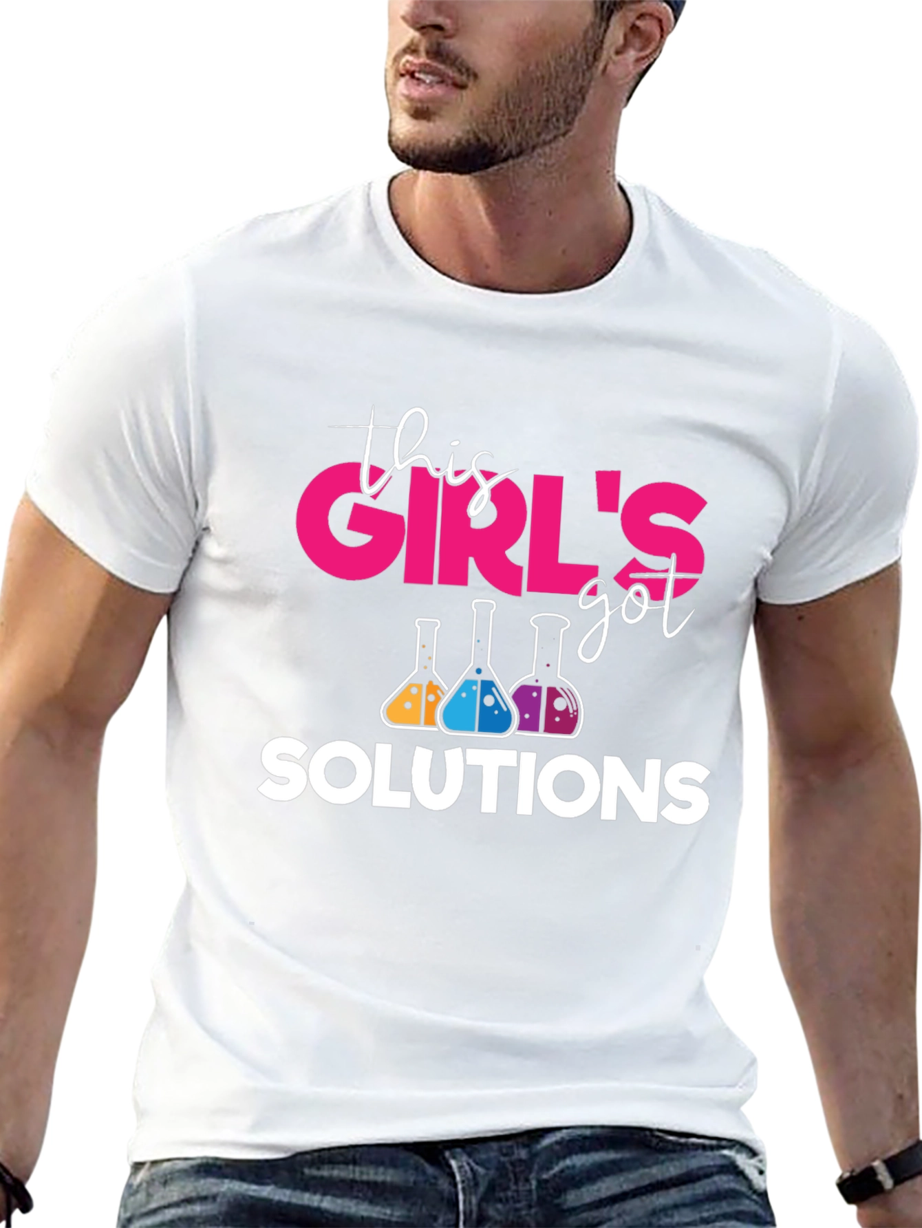 Girls Got Solutions Science T-Shirt