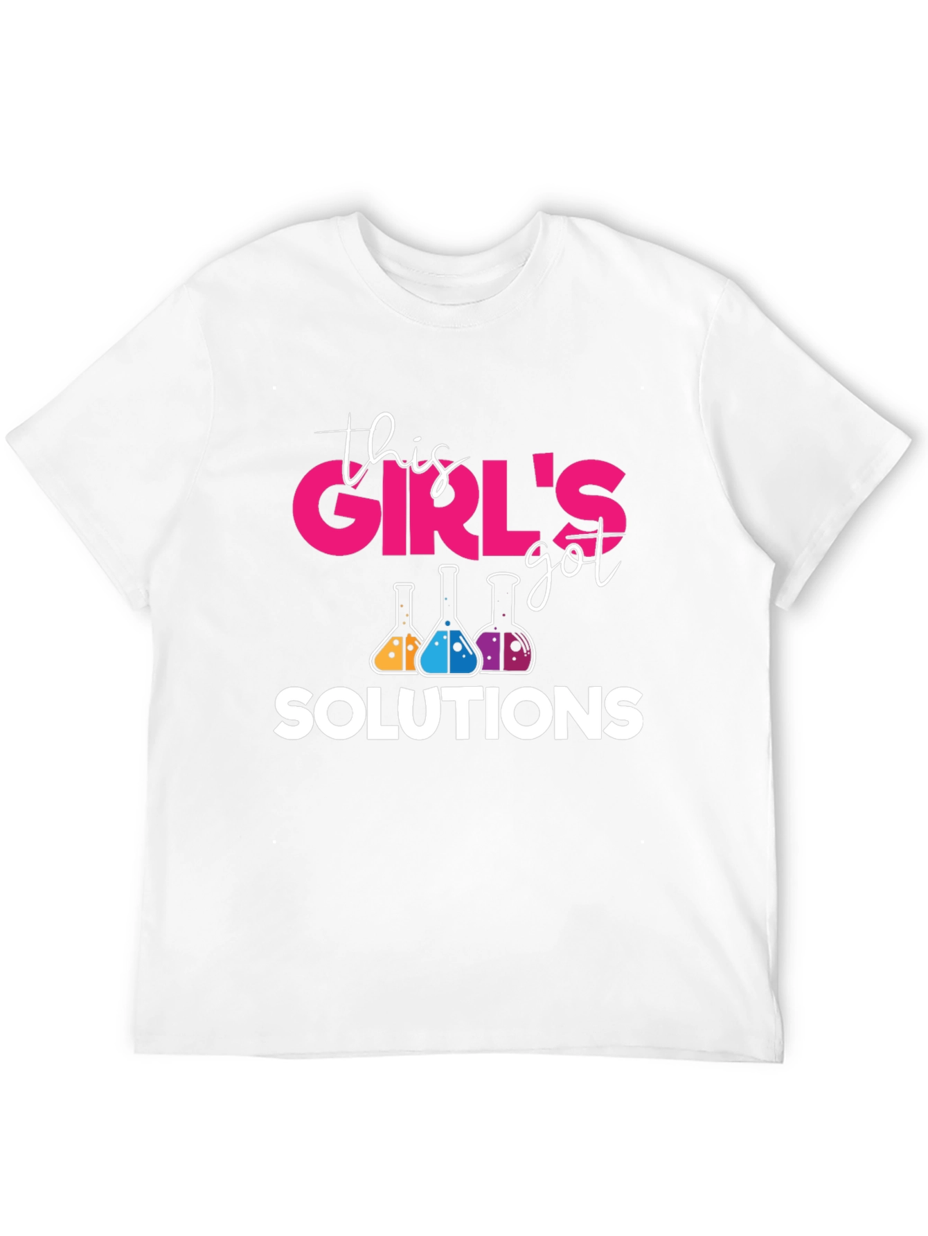 Girls Got Solutions Science T-Shirt