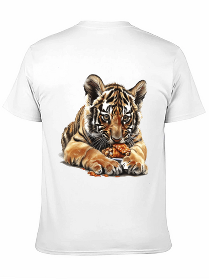 Tiger Cub Chicken Wings Graphic Tee - Black
