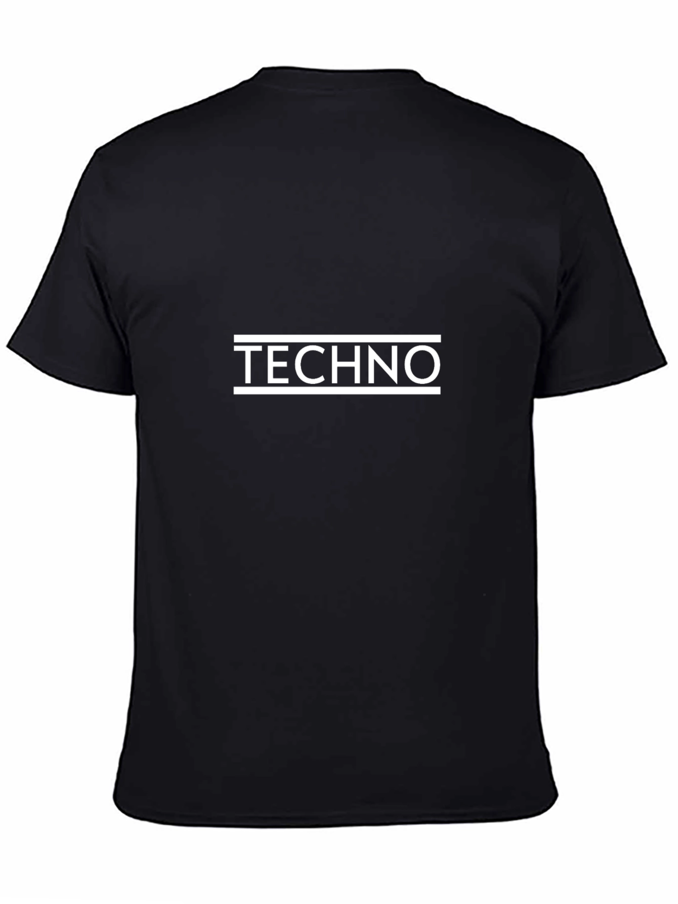 Techno Music T-Shirt - Stylish Black Tee
