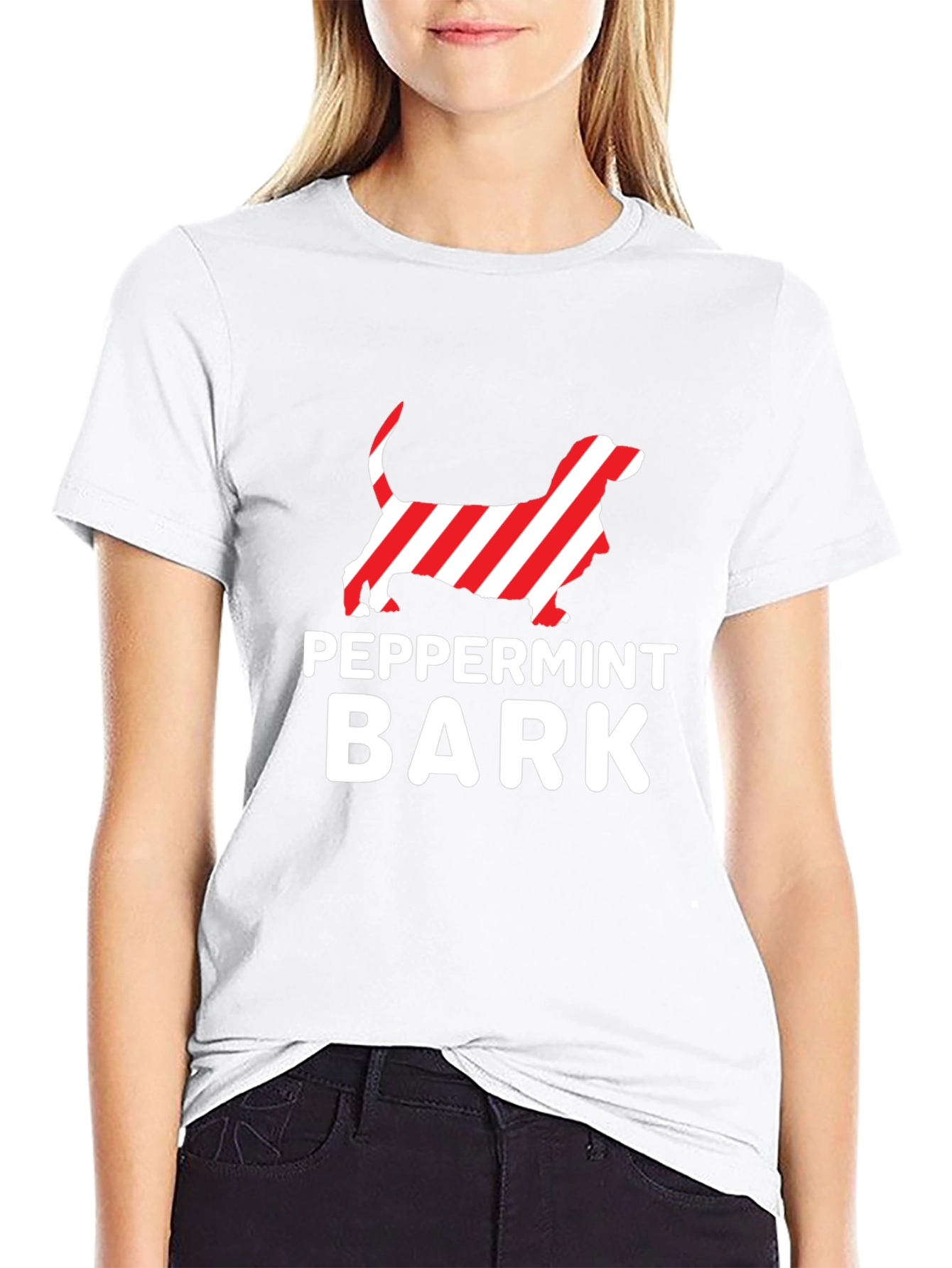 Peppermint Bark Dog Lover T-Shirt