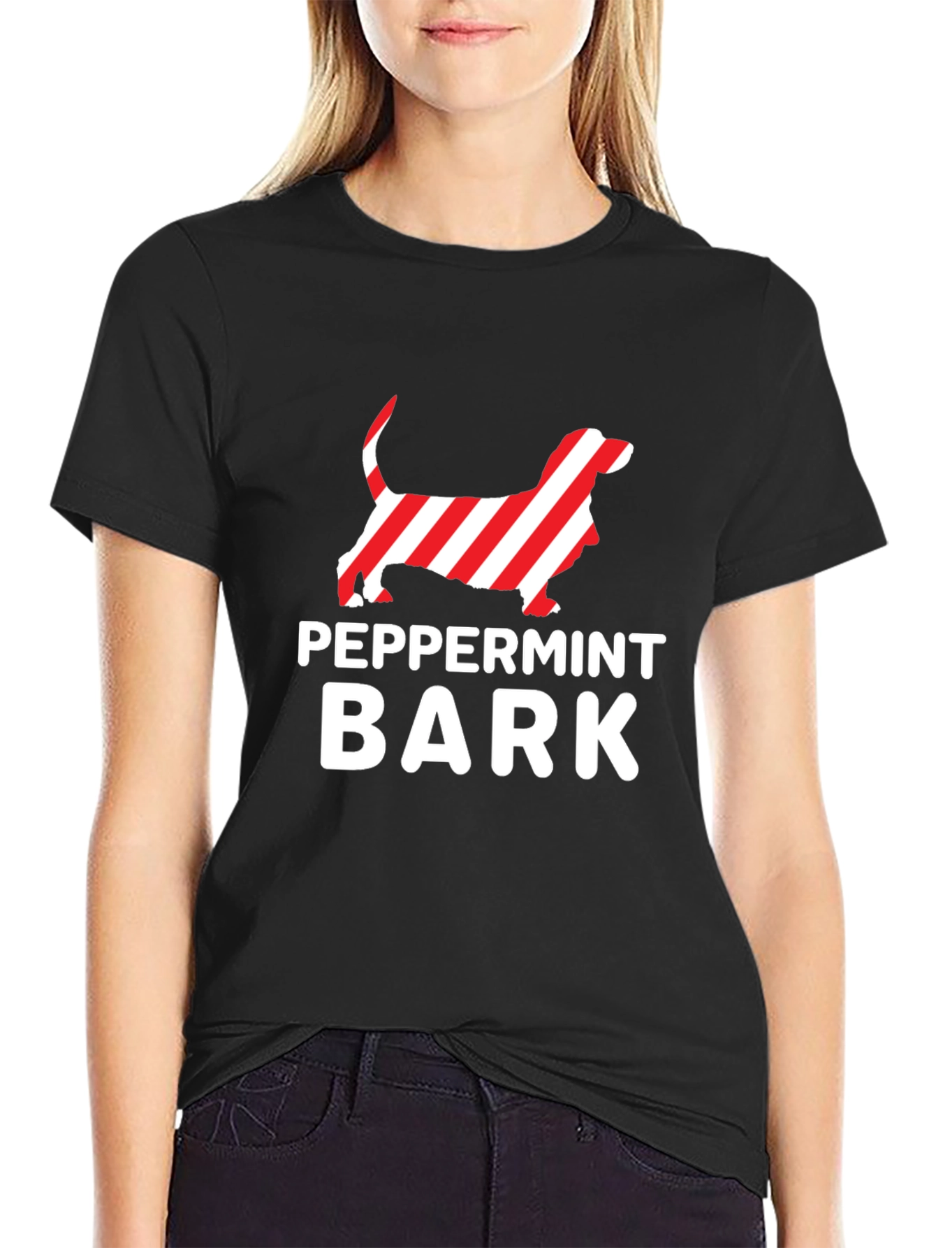 Peppermint Bark Dog Lover T-Shirt