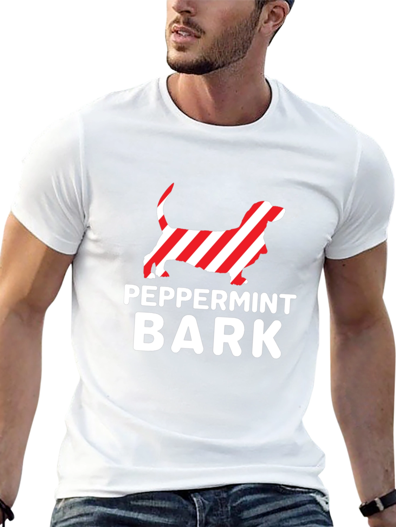Peppermint Bark Dog Lover T-Shirt