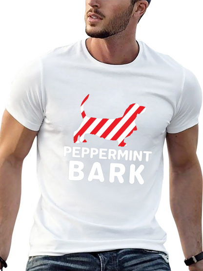 Peppermint Bark Dog Lover T-Shirt