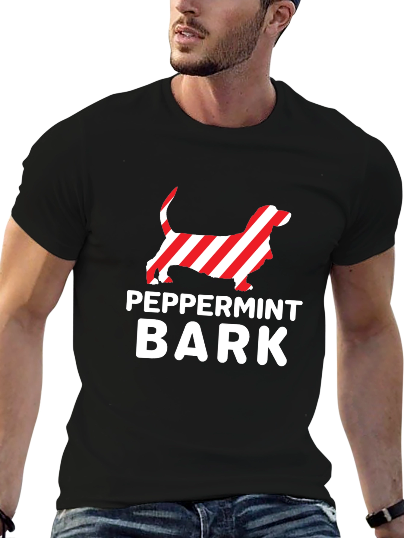 Peppermint Bark Dog Lover T-Shirt