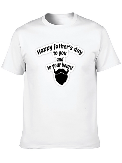 Funny Fathers Day Beard T-Shirt