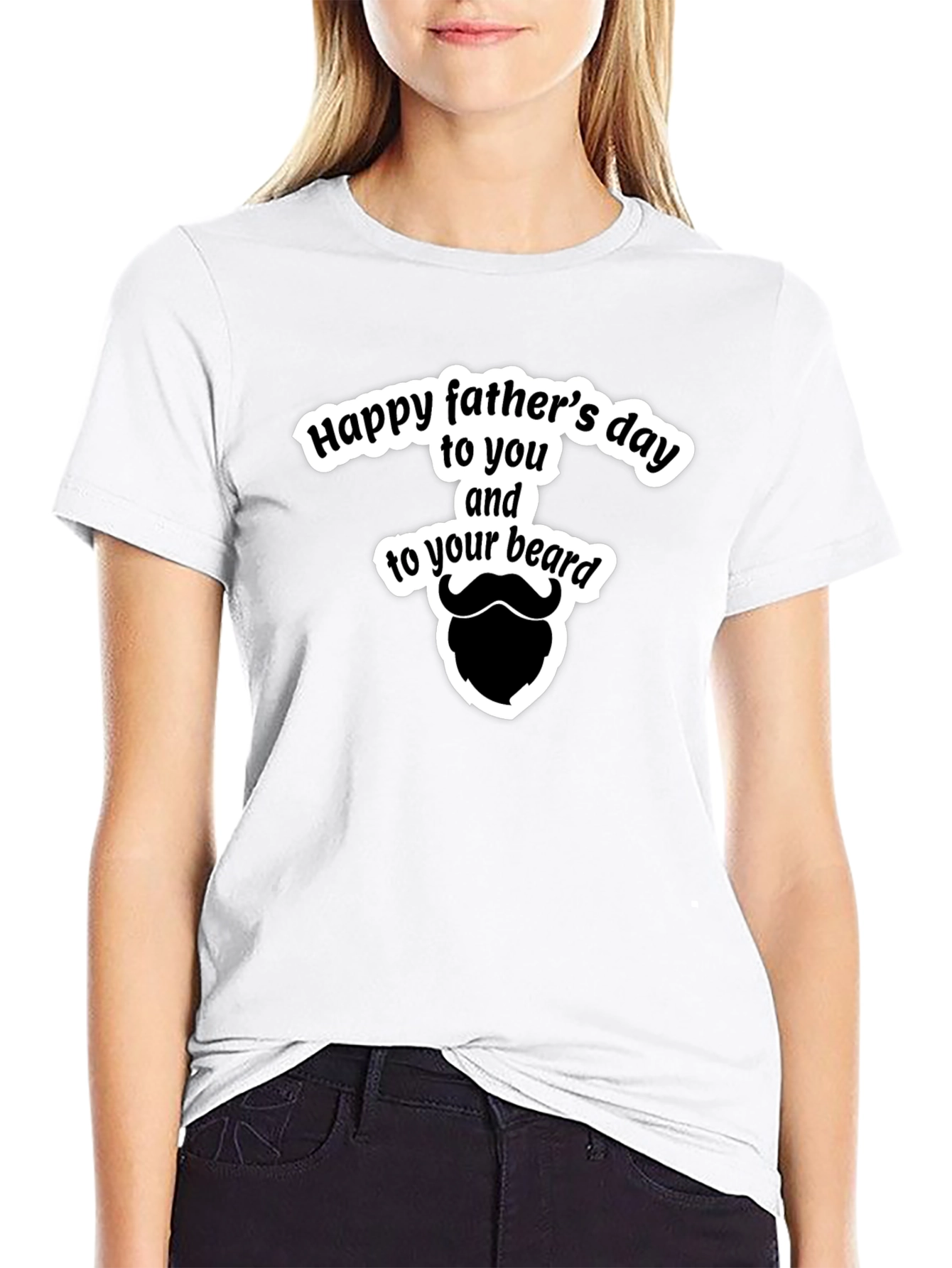 Funny Fathers Day Beard T-Shirt