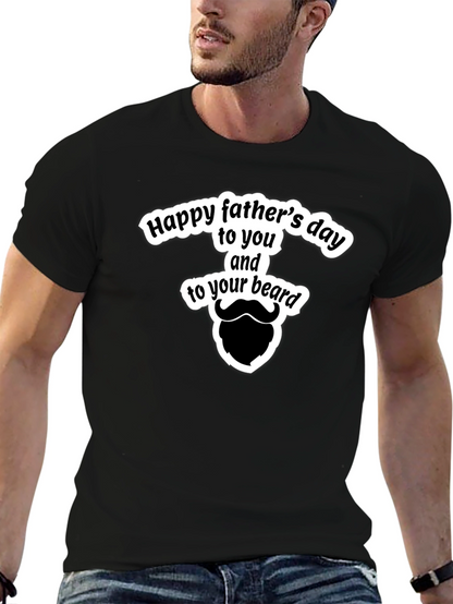 Funny Fathers Day Beard T-Shirt