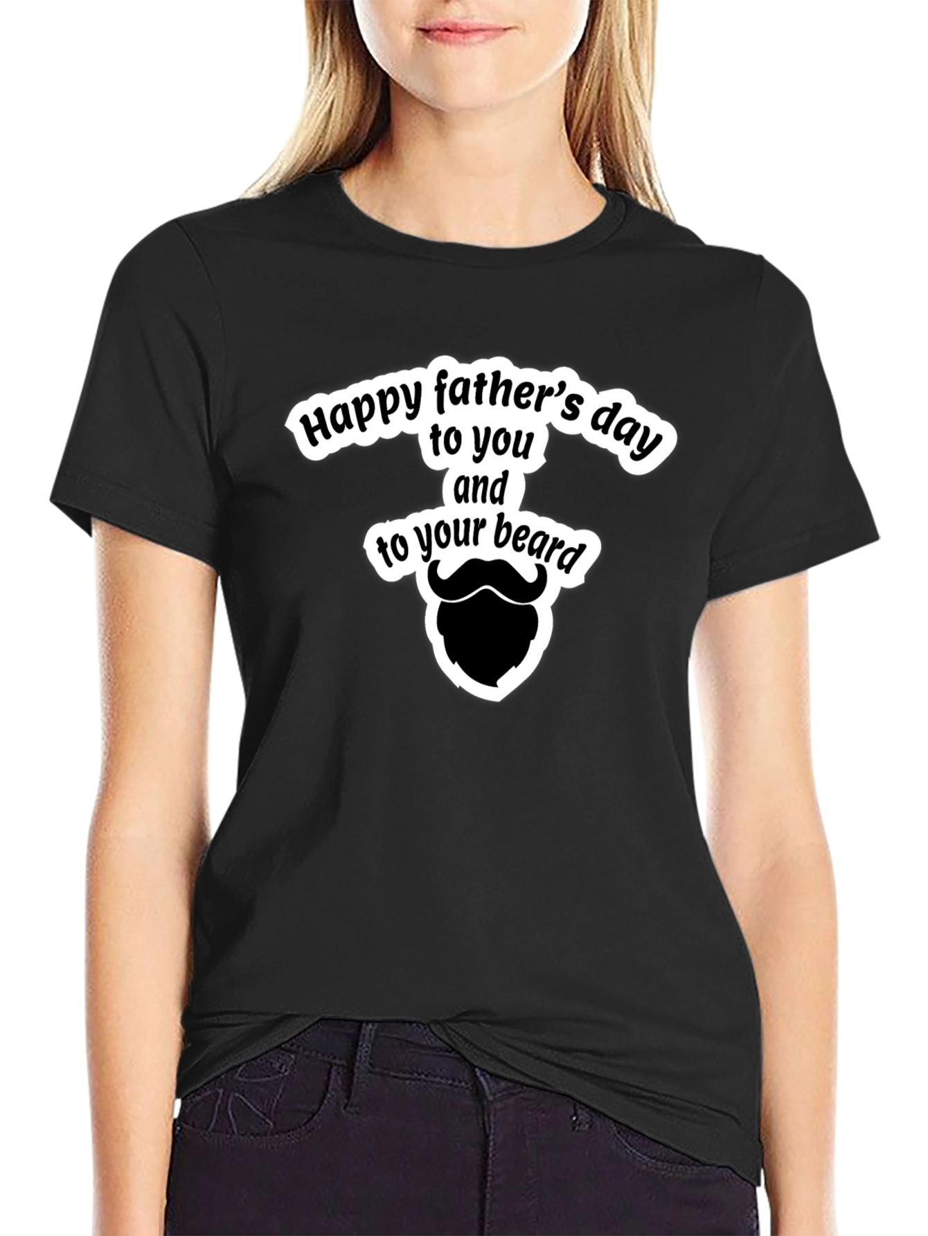 Funny Fathers Day Beard T-Shirt