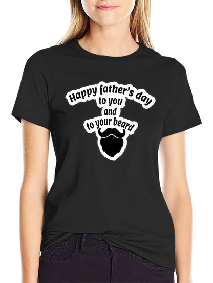 Funny Fathers Day Beard T-Shirt