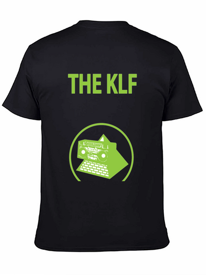 The KLF T-Shirt Boombox Pyramid Black Cotton Tee