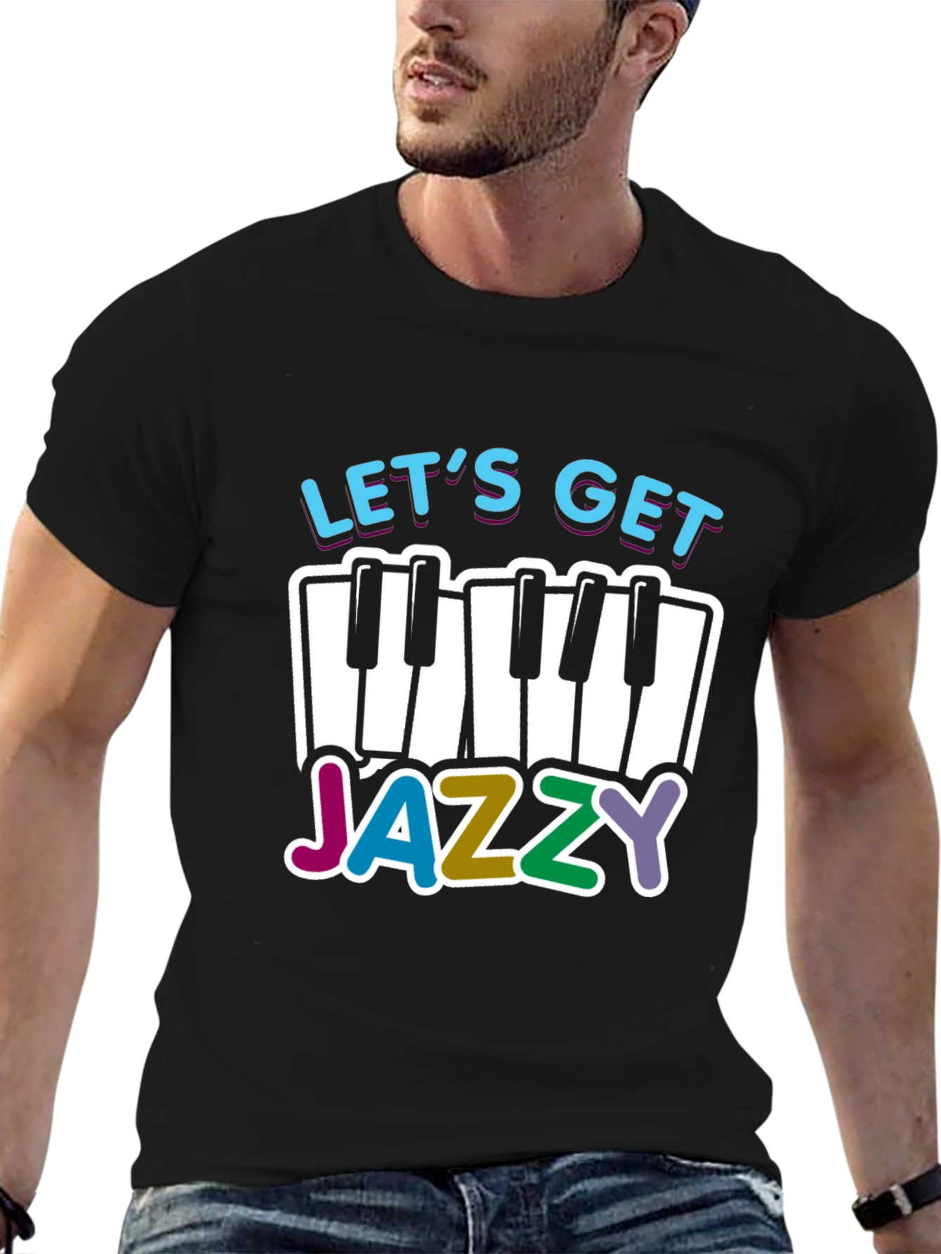 Lets Get Jazzy Graphic Tee