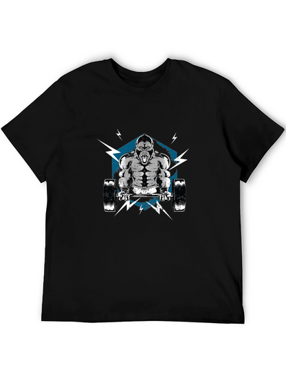 Gorilla Gym Beast Mode T-Shirt - Black