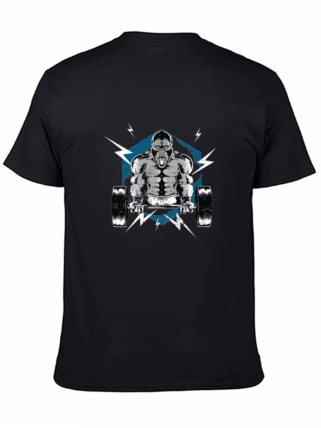 Gorilla Gym Beast Mode T-Shirt - Black