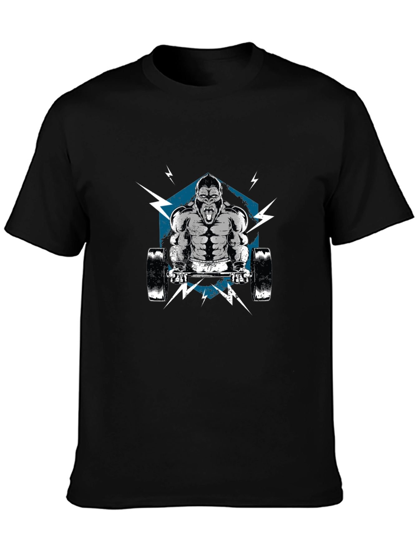 Gorilla Gym Beast Mode T-Shirt - Black