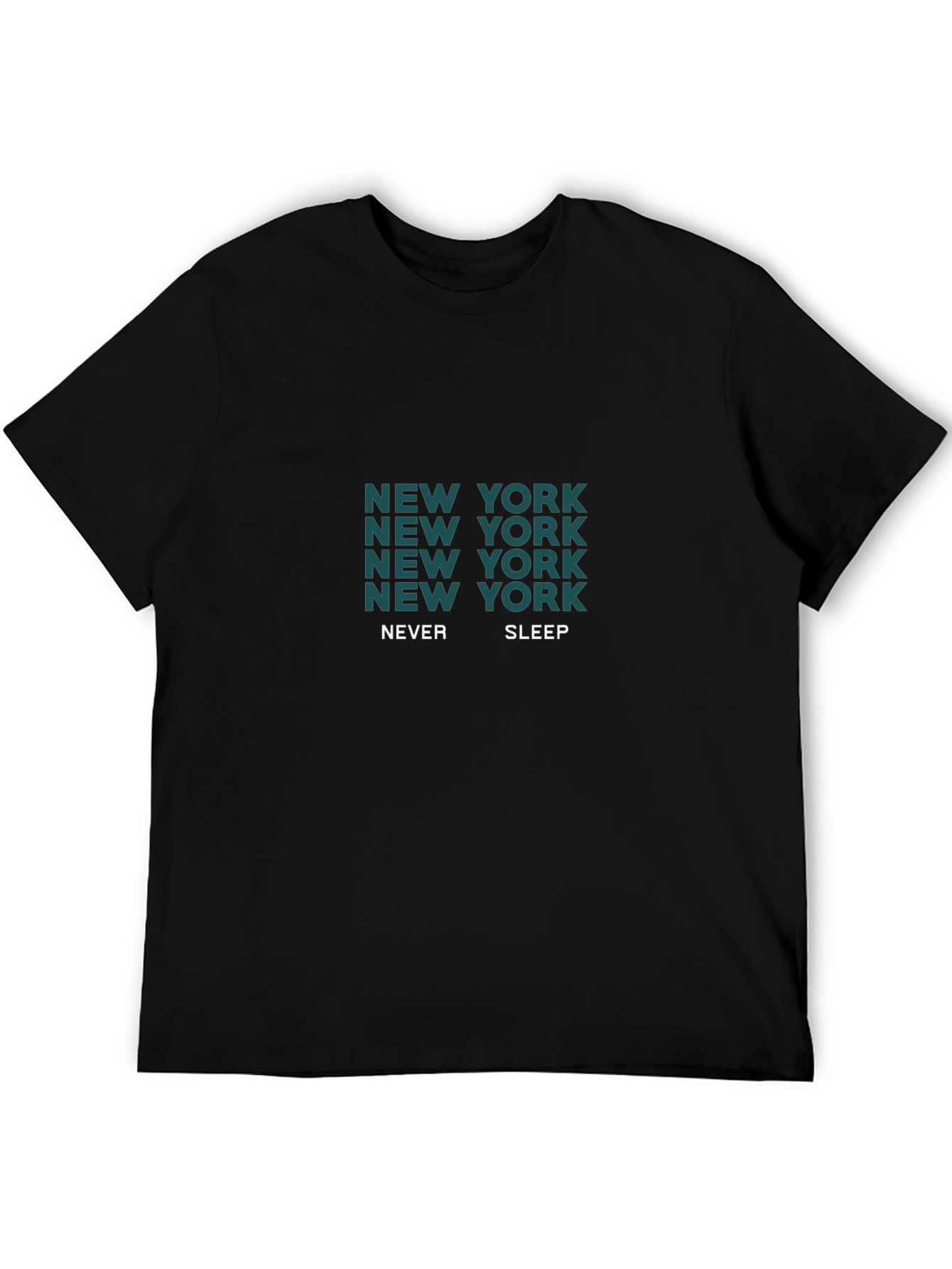 New York Never Sleep Graphic T-Shirt
