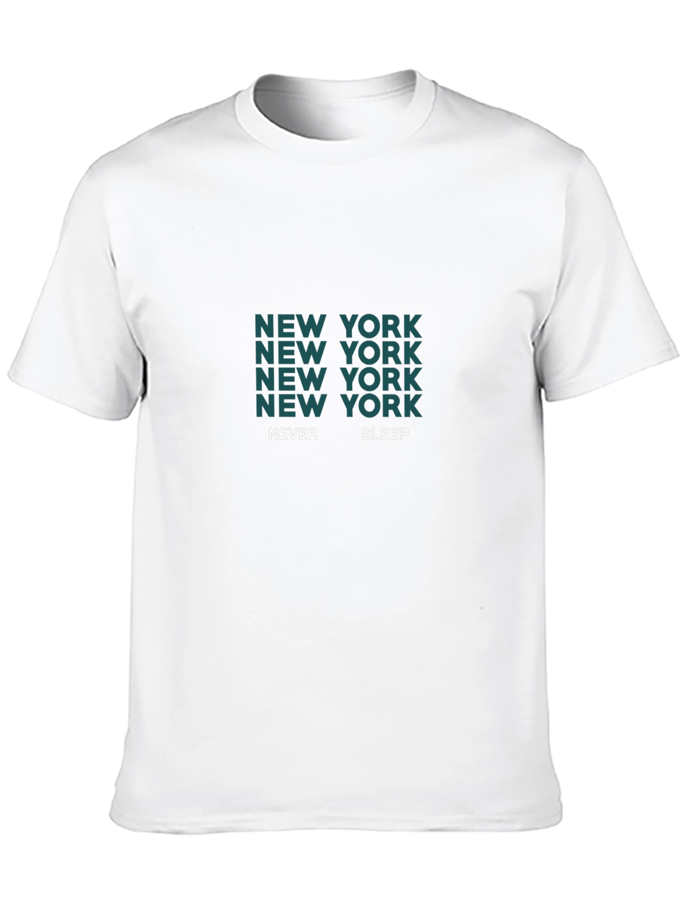 New York Never Sleep Graphic T-Shirt