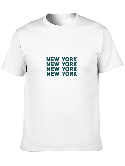 New York Never Sleep Graphic T-Shirt