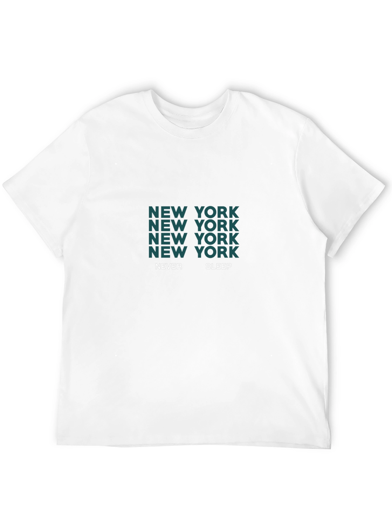 New York Never Sleep Graphic T-Shirt