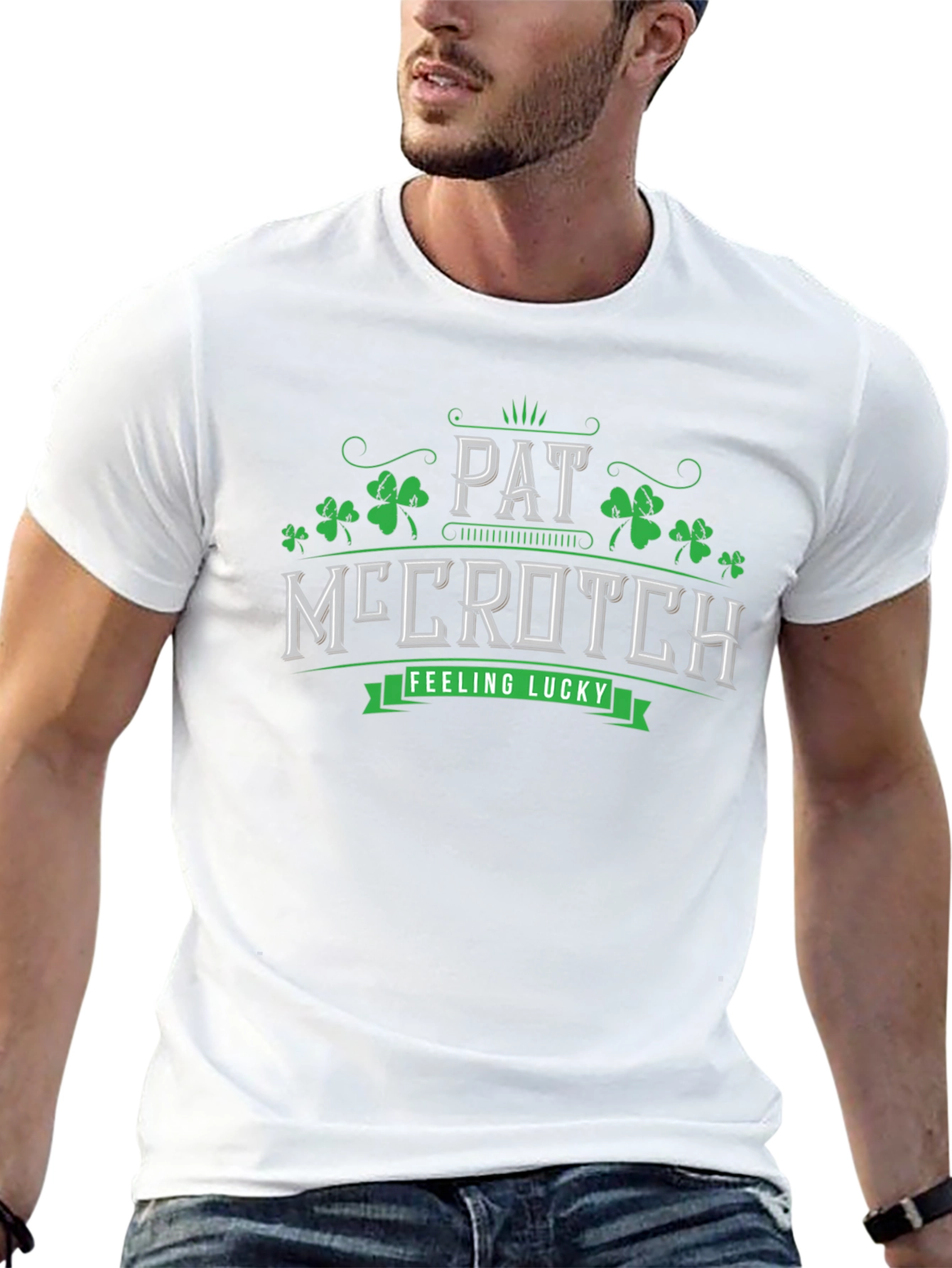 Pat McCrotch T-Shirt - Feeling Lucky Tee