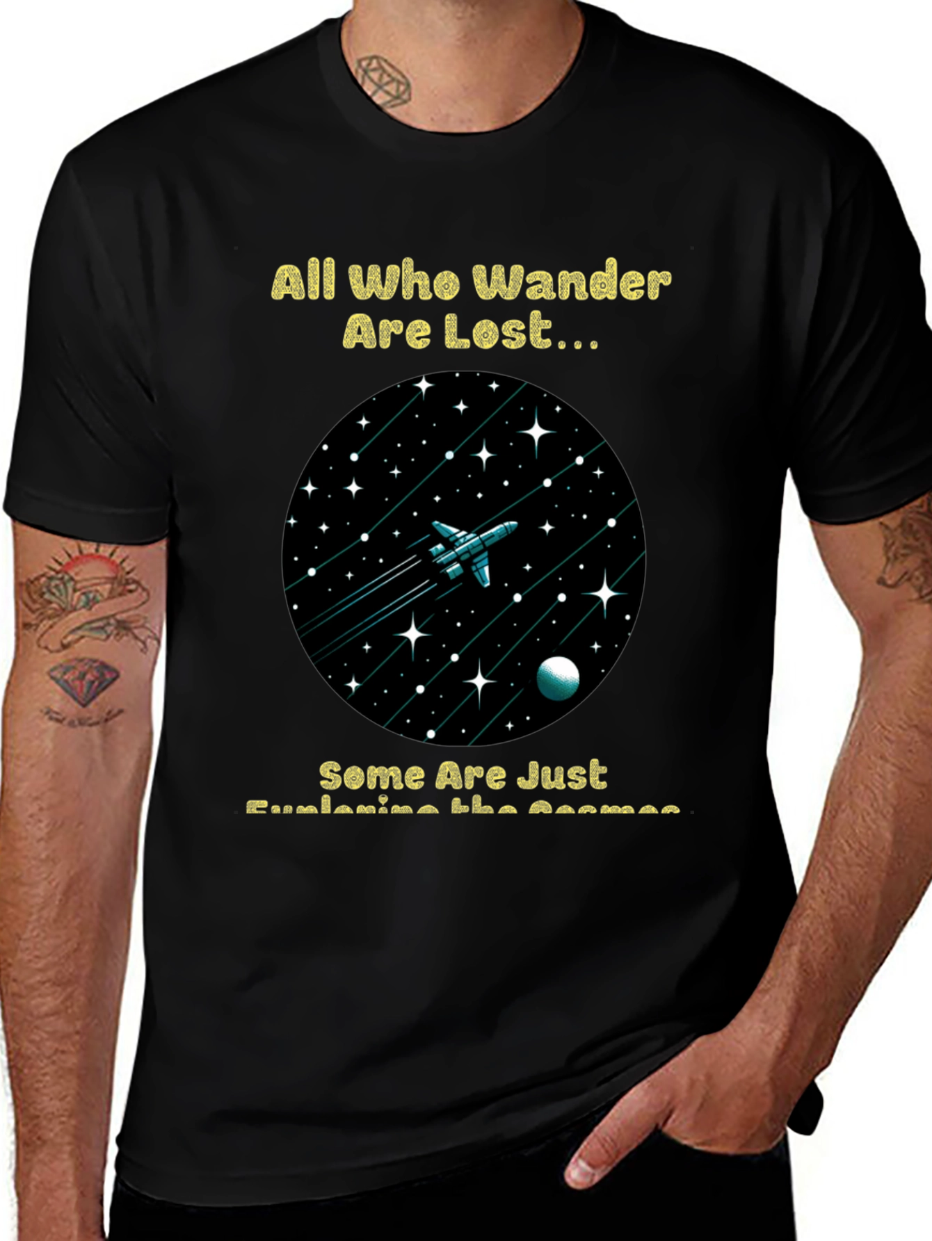 All Who Wander Cosmos T-Shirt