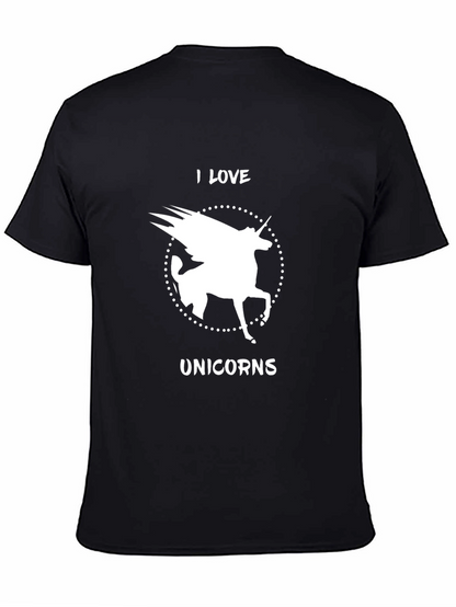 I Love Unicorns Graphic T-Shirt