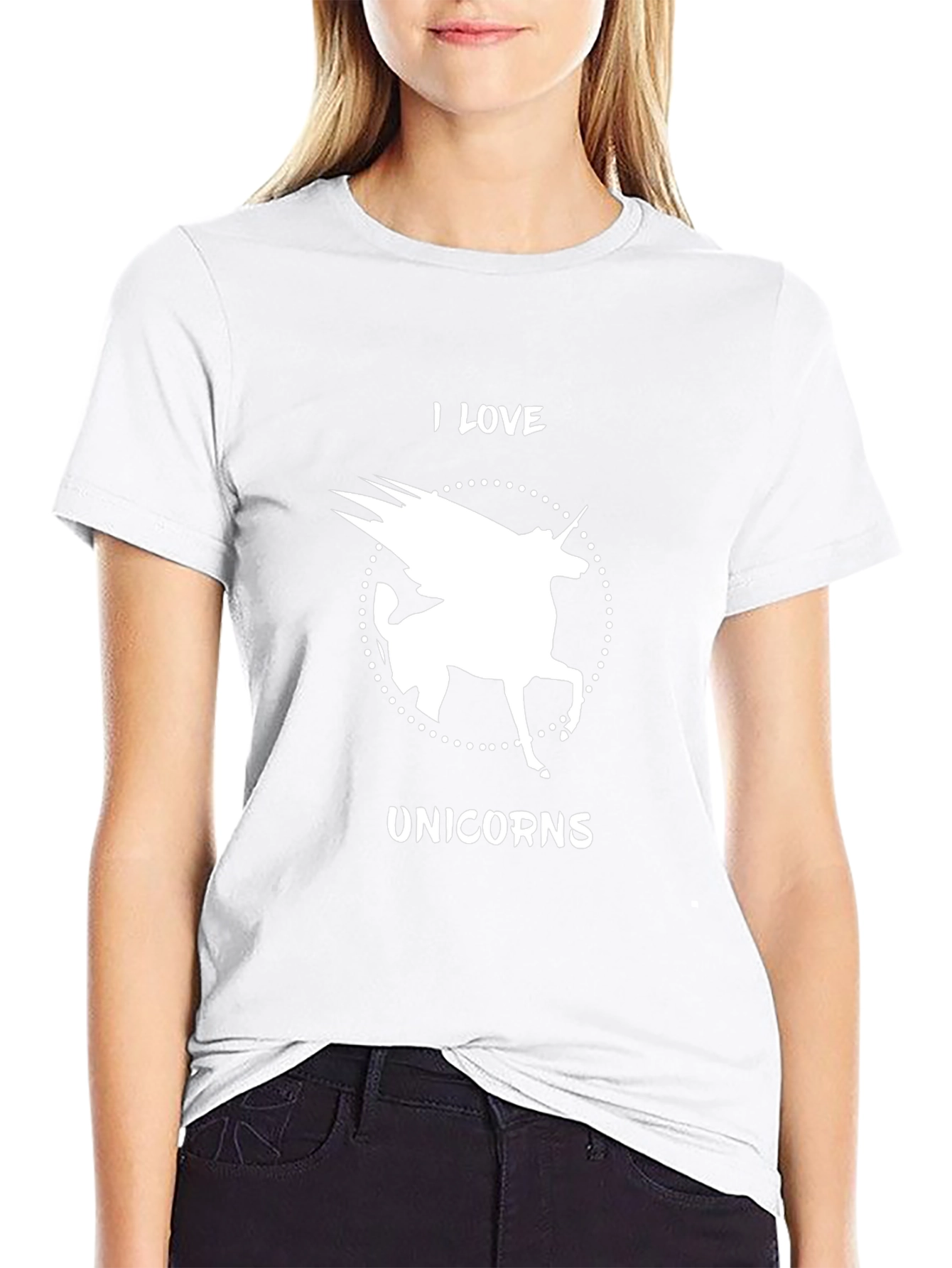 I Love Unicorns Graphic T-Shirt