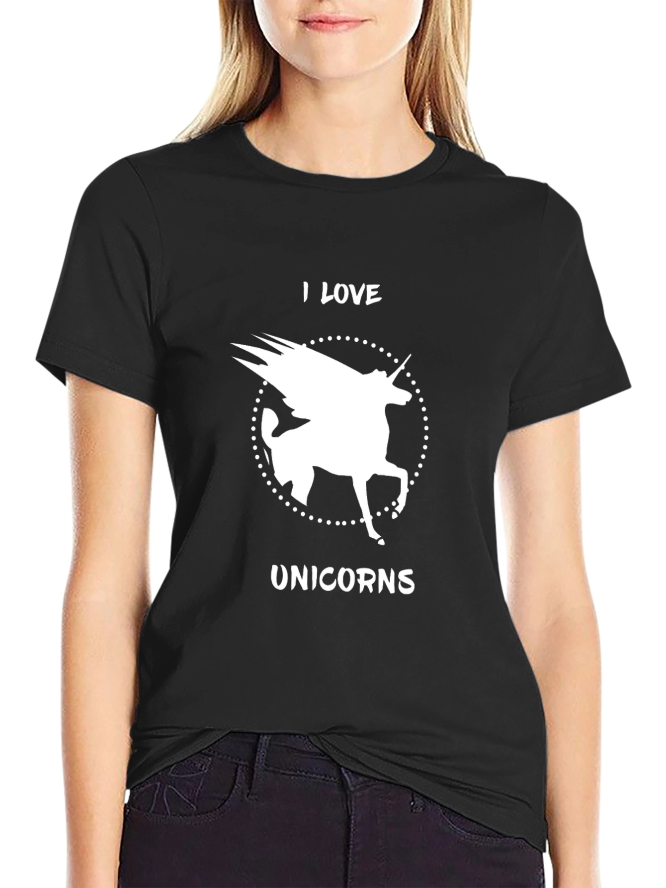 I Love Unicorns Graphic T-Shirt