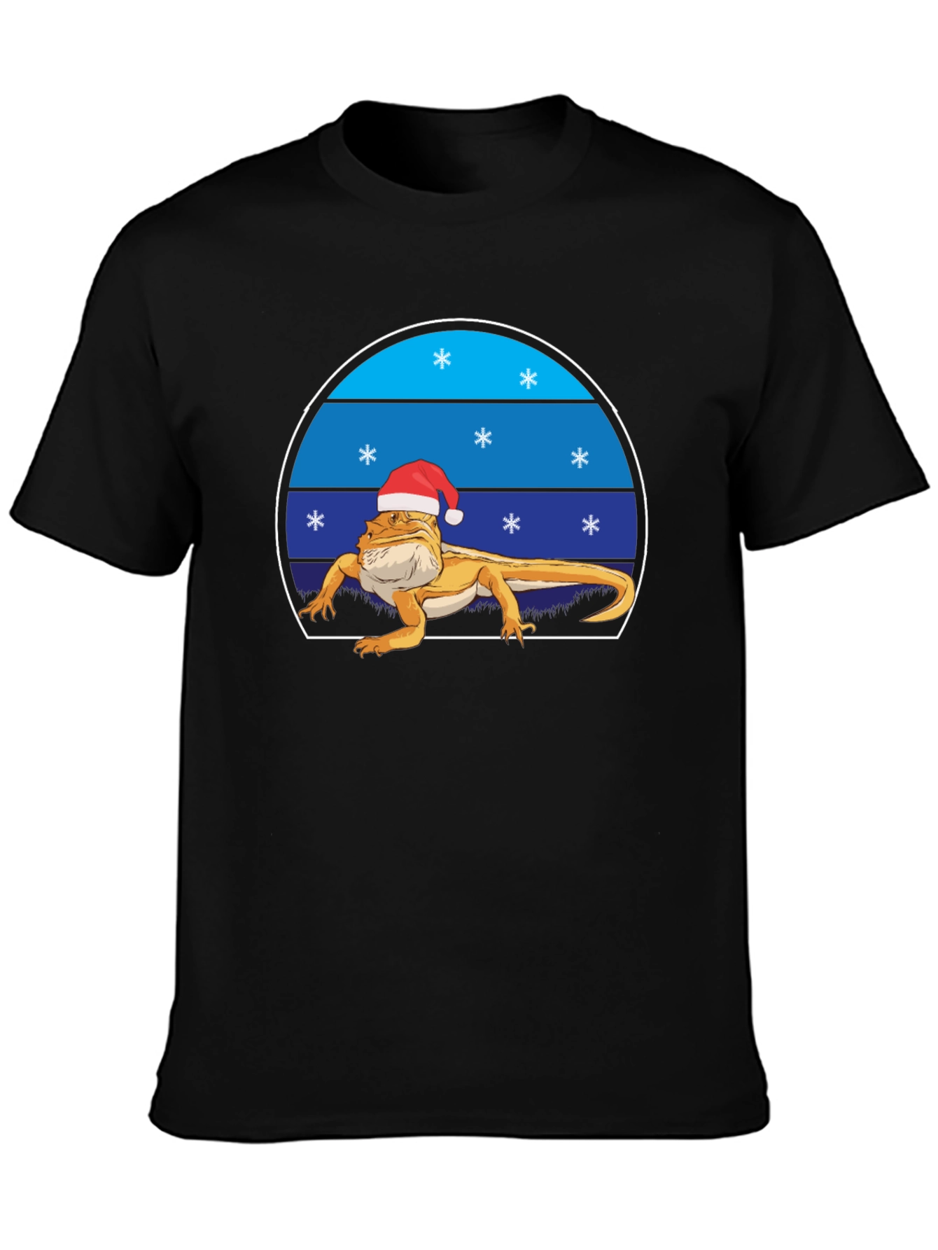 Festive Bearded Dragon Christmas T-Shirt