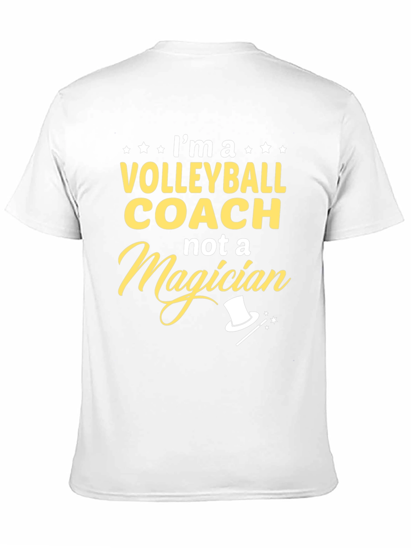Volleyball Coach Novelty Graphic T-Shirt