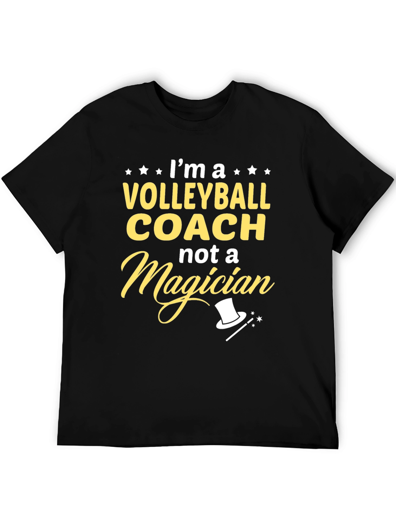 Volleyball Coach Novelty Graphic T-Shirt