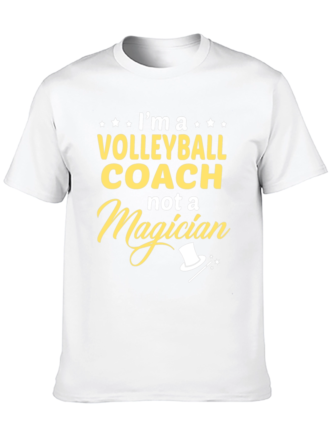 Volleyball Coach Novelty Graphic T-Shirt