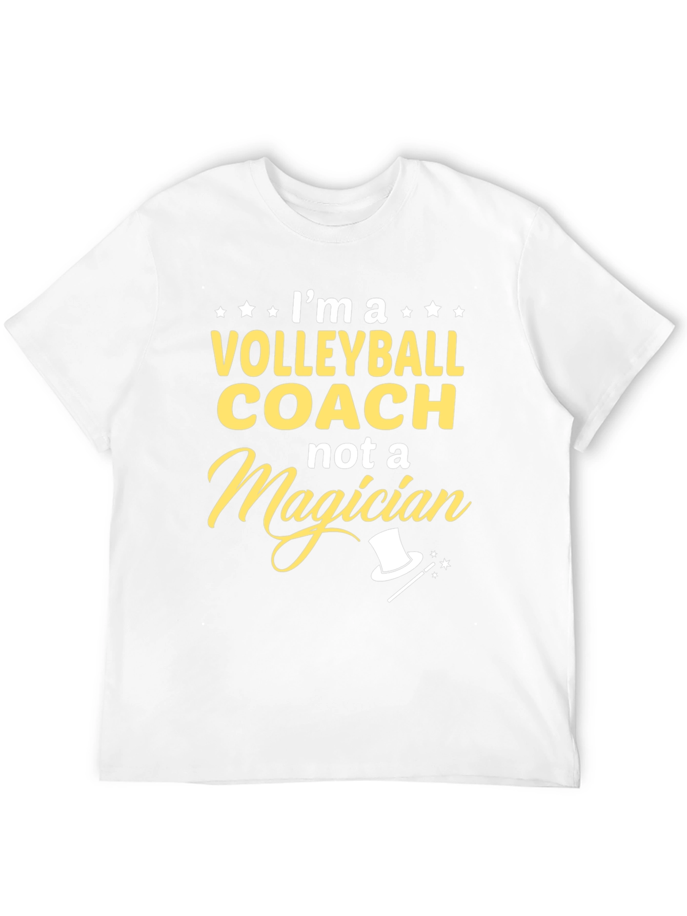Volleyball Coach Novelty Graphic T-Shirt