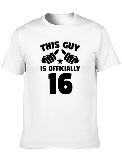 Officially 16 Birthday T-Shirt